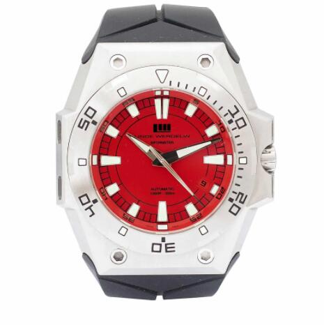 Linde Werdelin Replica Watch BIFORMETER ELEMENTAL STEEL RED DIAL